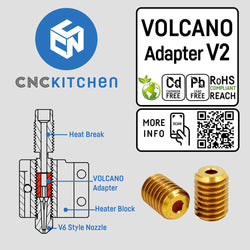 CNC Kitchen Adaptateur Volcano V2