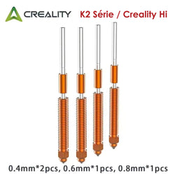Creality - K2 Série/Creality Hi - Kit de Buses Unicorn (Unicorn Quick-Swap Nozzle Kit)
