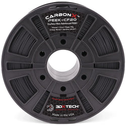 3DXTech - CarbonX - PEEK+CF20 - Noir (Black) - 1.75 mm - 500 g