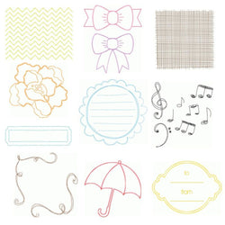 Silhouette - Kit 24 Stylos Fun et Colorés