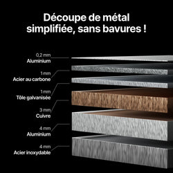 xTool - Kit Compresseur d'air et Sécheur d'air MetalFab