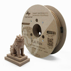 nanovia lin pla bobine filament atome3D biodegradable
