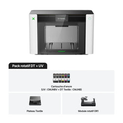 xTool - O1 Omni Printer - Pack Rotatif DT + UV (UV&DTG Rotary Bundle)